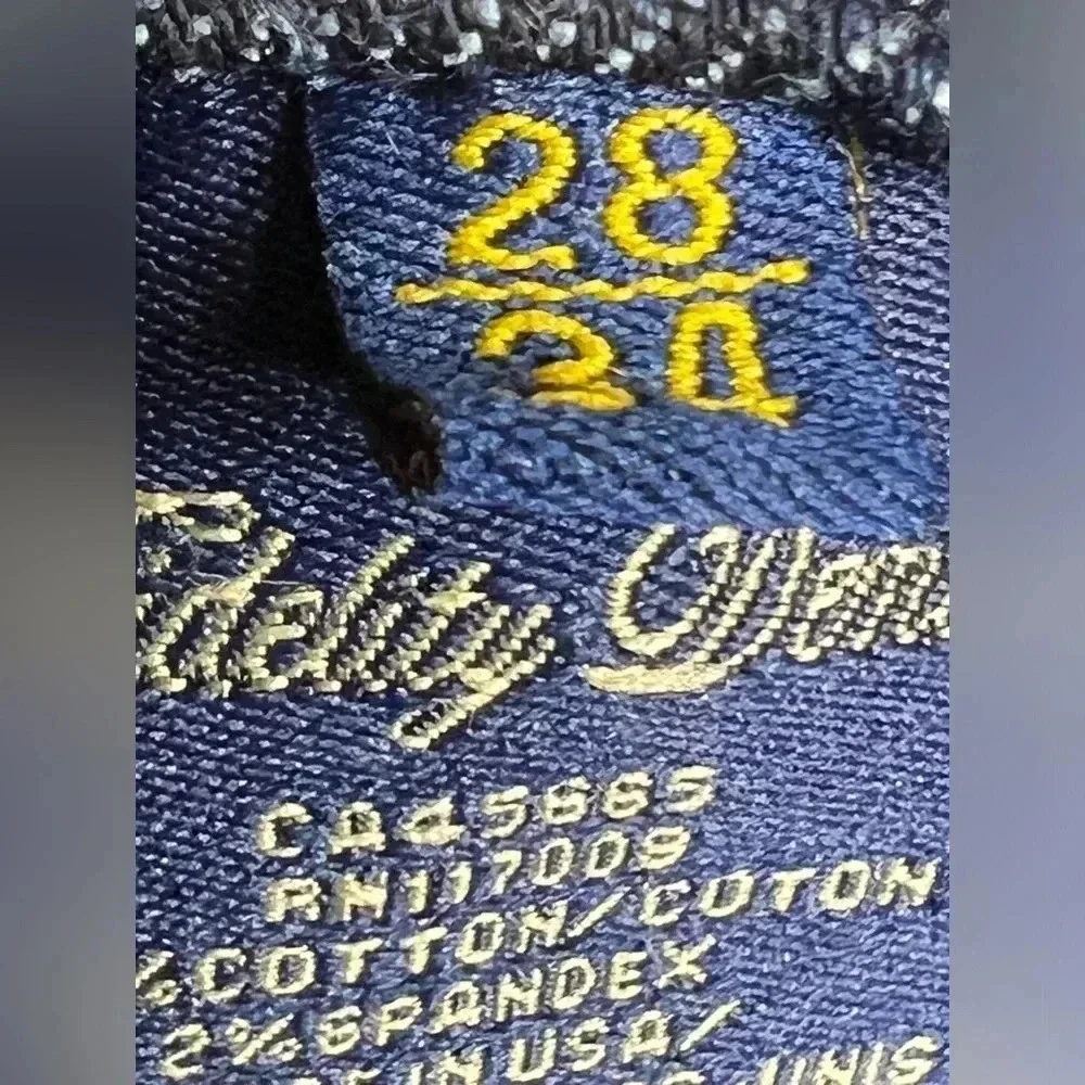 Fidelity LaFayette Mid Rise Boot Cut Jeans Sz 28